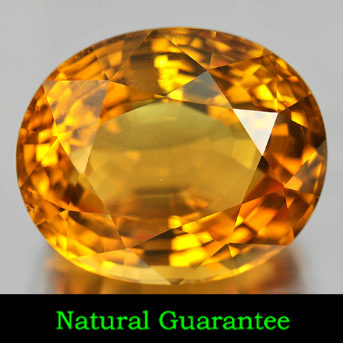 Certified 52.20 Ct. Oval Shape Natural Yellow Citrine Gemstone