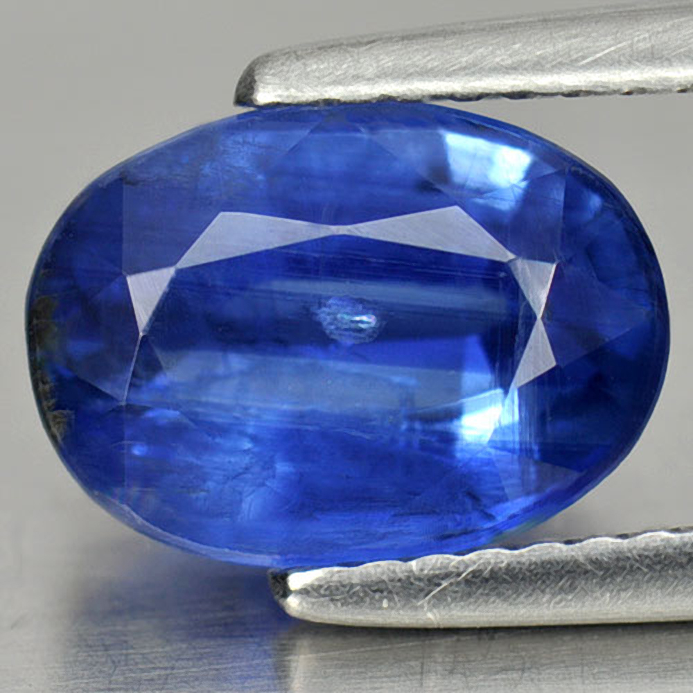 Blue Kyanite 2.97 Ct. Oval Shape 9.9 x 7.2 Mm. Natural Gemstone Unheated