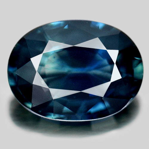 Certified 1.18 Ct. Oval Shape Natural Blue Sapphire Gemstone
