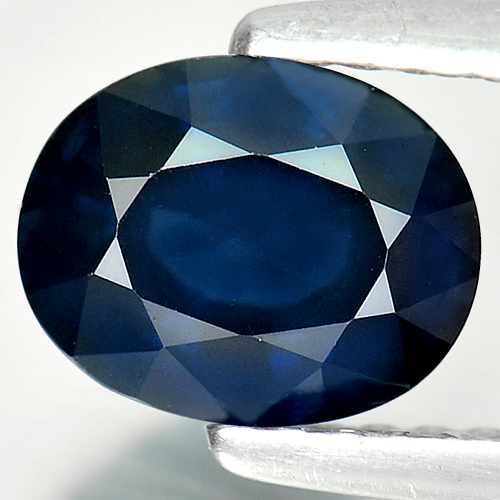 1.55 Ct. Certified Oval Shape Natural Blue Sapphire Gemstone Madagascar