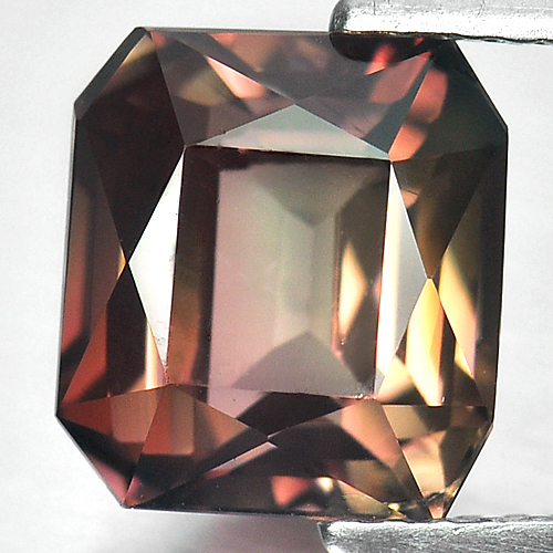 3.65 Ct. Clean Octagon Natural Party Color Tourmaline