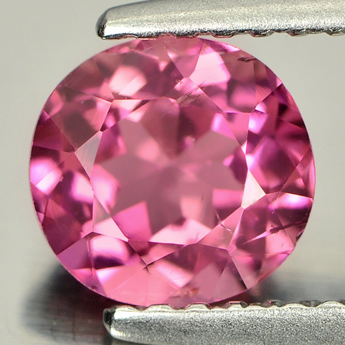 1.04 Ct. Natural Purplish Pink Tourmaline Gemstone Oval Shape Unheated