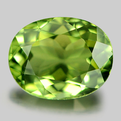 0.84 Ct. Oval Natural Gem Green Tourmaline From Nigeria