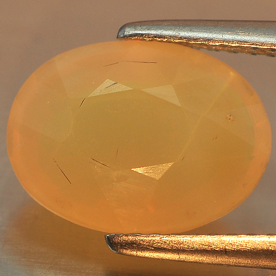 Unheated 2.70 Ct. Oval Natural Yellow Color Opal Sudan