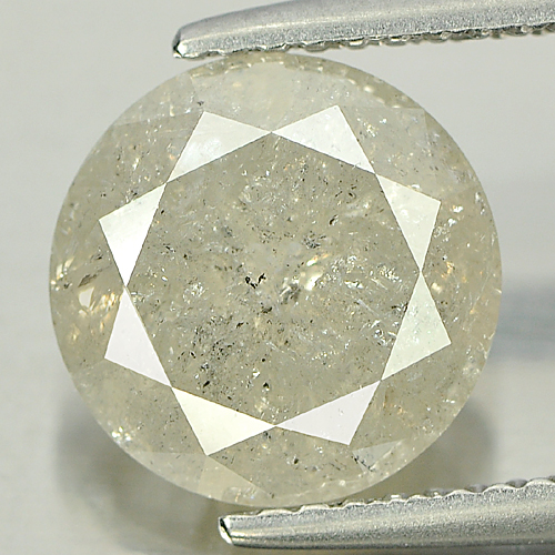 Certified 3.57 Ct. Natural Loose Diamond Round Brilliant Cut