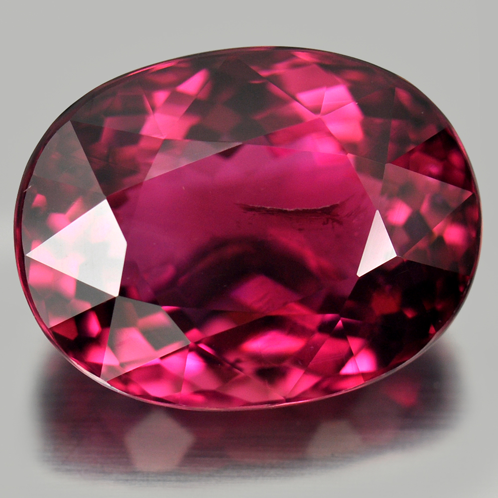 7.79 Ct. Oval Shape Natural Pink Rubellite Gemstone Unheated