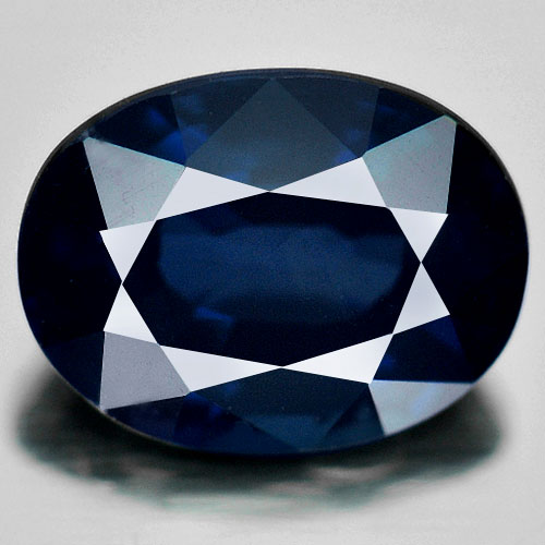 1.61 Ct. Certified Natural Blue Sapphire Gemstone Oval Shape Madagascar