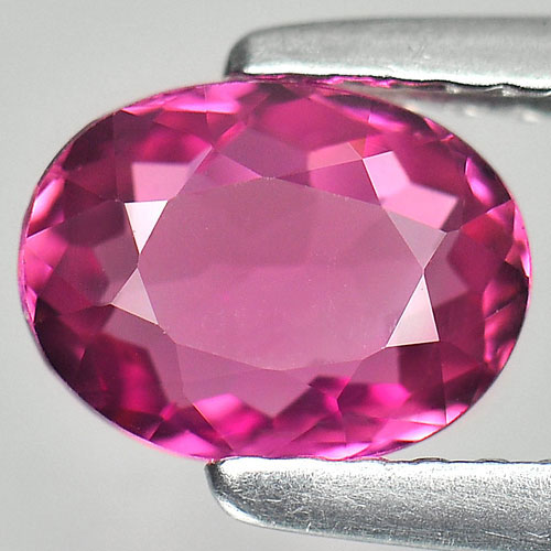 Pink Tourmaline 0.83 Ct. VVS Oval Shape 7.2 x 5.3 Mm. Natural Gemstone Nigeria