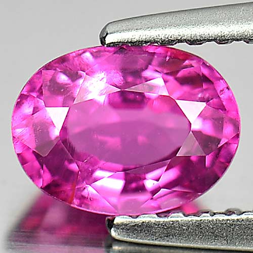 0.89 Ct. Oval Shape Natural Gemstone Purplish Pink Rubellite