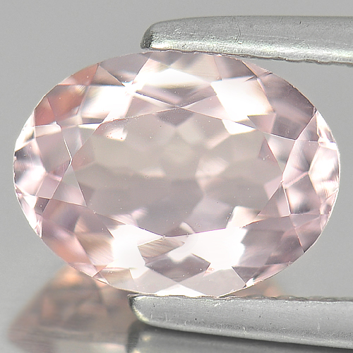 1.69 Ct. Charming Natural Gemstone Pink Morganite Oval Shape From Brazil