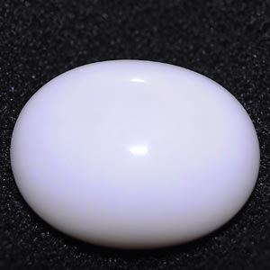 8.24 Ct. Oval Cabochon Natural White Color Opal Sudan