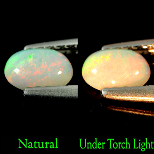 0.32 Ct. Oval Cabochon Natural Multi Color Opal Sudan